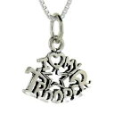 【送料無料】ジュエリー・アクセサリー シルバースターリングジャンダルムペンダントブレロックイタリアargent sterling i love my gendarme mot pendentif breloque,18 italien
