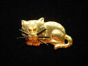 【送料無料】ジュエリー・アクセサリー ジョネットジュエリーゴールドピューターフルウィスカーピンjj jonette jewelry gold pewter fu...