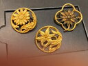 【送料無料】ジュエリー・アクセサリー ヴィンテージブローチロットアートデコアートマルグリットライスlot de 3 broches anciennes vintages art deco art nouveau decor marguerite lys(4)