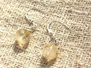 【送料無料】ジュエリー・アクセサリー シルバーイヤリングシトリンboucles doreilles argent 925 citr..