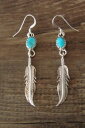 yzWG[EANZT[ iozVo[X^[O^[RCYtFU[COy_g}bJ[V[navajo argent sterling turquoise plume boucles doreilles pendantes mccarthy