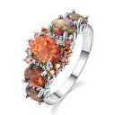 yzWG[EANZT[ t[t@CAbhIp[\bhVo[OTCYmothers day gift flower fire red opal gemstone solid silver ring us size 610