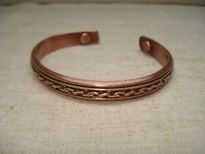 【送料無料】ジュエリー・アクセサリー ブレスレットbracelet magnetique en cuivre
