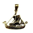 yzWG[EANZT[ oCLO{[guYy_gV{WG[viking bateau pendentif bronze symbole bijoux neuf