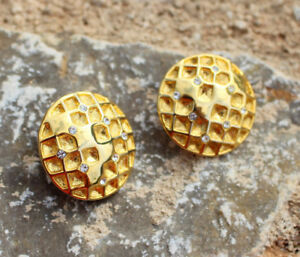 【送料無料】ジュエリー・アクセサリー イヤリングヴィンテージクリップストラスカボチョンクアドリーユマーテレboucles doreille clip..