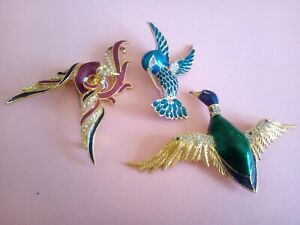 【送料無料】ジュエリー・アクセサリー ロットlot de broches bijoux oiseaux