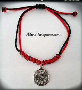 【送料無料】ジュエリー・アクセサリー パルセラテトラグラマトンプラタシルバーペンタグラムウィカインブラザレットpulsera tetragrammaton plata silver pentagram 1,5cm wiccan pendant brazalet