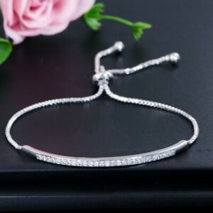 【送料無料】ジュエリー・アクセサリー シルバーアジャスタブルファインレディースブレスレットbracelet femme fin reglable argente