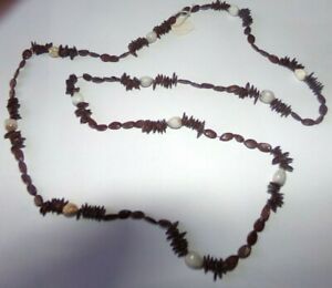 【送料無料】ジュエリー・アクセサリー ヴィンテージシードネックレスcollier en graines vintage