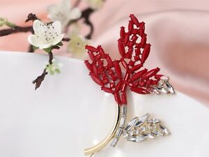 【送料無料】ジュエリー・アクセサリー ゴールデンブローチビッグメープルリーフブリリアントレッドレトロbroche dore gros feuille derable brillant rouge retro xz 5 【送料無料】ジュエリー・アクセサリー ゴールデンブローチビッグメープルリーフブリリアントレッドレトロbroche dore gros feuille derable brillant rouge retro xz 5