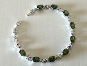 【送料無料】ジュエリー・アクセサリー フェメブレスレットゴールドメッキブランbracelet pour femme, plaque or blanc 200mm 7mm