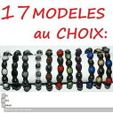 【送料無料】ジュエリー・アクセサリー スターボールディスコクリスタルブレスレットマクラメチョイスbracelet de star boules disco cristaux amp; macrame neuf au choix