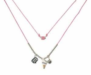 【送料無料】ジュエリー・アクセサリー キミドールユミユミコードピンクストリングティーンジュエリーkimmidoll love collier yumi yumi cordon rose bijou ado