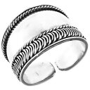 【送料無料】ジュエリー・アクセサリー バリスターリングシルバートーリングbali fait a la main 925 argent sterling bague dorteil