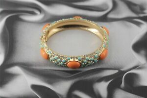 【送料無料】ジュエリー・アクセサリー ゴールデンジョンブレスレットオープンターコイズグリーンオレンジコーラルレトロbracelet jonc dore ouvrable email turquoise vert orange corail retro ct6 【送料無料】ジュエリー・アクセサリー ゴールデンジョンブレスレットオープンターコイズグリーンオレンジコーラルレトロbracelet jonc dore ouvrable email turquoise vert orange corail retro ct6