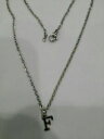 【送料無料】ジュエリー・アクセサリー ブラザーズウェイスチールネックレスナインbrosway, collier 45cm avec lettre initiale f en acier, neuf