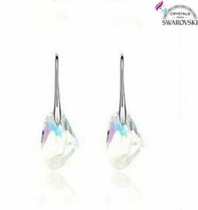 【送料無料】ジュエリー・アクセサリー オレッキーニペンデンティダドナアルジェントコンクリスタリスワロフスキーオリジナオパーロorecchini pendenti da donna argento con cristalli swarovski r originali opalo(4)