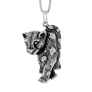 【送料無料】ジュエリー・アクセサリー シルバースターリングタイガーペンダントブレロックイタリアンチェーンボックスargent sterling tigre pendentif breloque, italien boite chaine