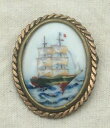 【送料無料】ジュエリー・アクセサリー ブローチリモージュボートbroche ancienne porcelaine limoges decor bateaux(4)