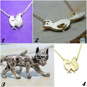 【送料無料】ジュエリー・アクセサリー フックペンダントカラーフォックスゴールドティエモティフcollier avec fuchs pendentif fox foret or tieremotiv