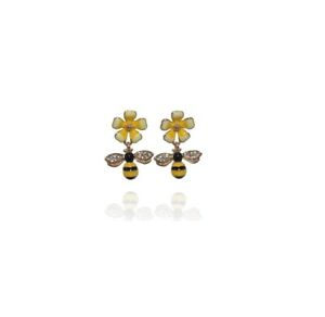 【送料無料】ジュエリー・アクセサリー ミスビーイヤリングbelle miss boucles doreilles abeilles fleurs