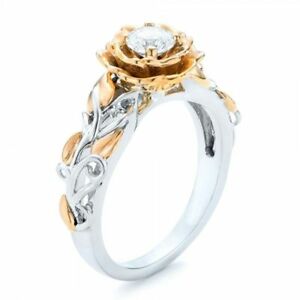 【送料無料】ジュエリー アクセサリー パーティージューリーgold silver flower shaped promise ring for women weding engagement party jewlery