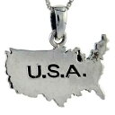 【送料無料】ジュエリー・アクセサリー シルバースターリングカートカードブレロックインチイタリアンチェーンボックスargent sterling usa carte pendentif breloque, 18 italien boite chaine