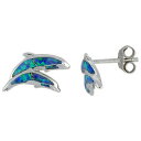 argent sterling opale double dauphin boucles doreillesシルバースターリングオパールダブルドルフィンイヤリング※注意※NYからの配送になりますので2週間前後お時間をいただきます。人気の商品は在庫が無い場合がございます。ご了承くださいませ。サイズの種類の商品は購入時の備考欄にご希望のサイズをご記載ください。　携帯メールでの登録ですと楽天からのメールが届かない場合がございます。