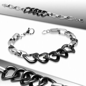 【送料無料】ジュエリー・アクセサリー トーンセラミックセラミックブレスレットロックサークルbracelet en ceramique a 2 tons en ceramique avec cercle de verrouillage tordu av