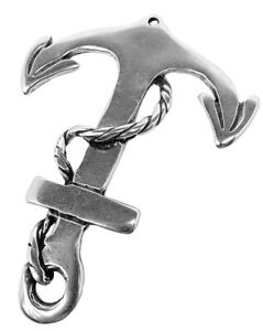 ̵ۥ奨꡼꡼ ߥΥåȥ奨꡼ڥȥ󥫡饤ȥ󥷥Сåminott bijoux pendentif ancre laiton, argente dans used look 30683