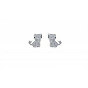 ̵ۥ奨꡼꡼ åɥСǥ󥰥åboucles doreilles enfants puces en argent massif 9251000 rhodie petit chat