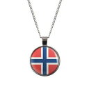 yzWG[EANZT[ mEF[IXVo[tbOuY}C[XN[mylery raslecou avec motif norvege oslo drapeau argent ou bronze 28mm