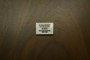 【送料無料】ジュエリー・アクセサリー ウタップビジュアルホワイトスチールメタルピンバッジネイバーフッド wtaps wtvisual white steel metal pin badge aw2017 neighborhood