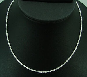 【送料無料】ジュエリー・アクセサリー シルバーマッシブビューティフルチェーンネックレス925 argent massif beau chaine collier 230 mm 18 pour cadeau 465