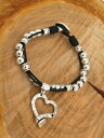 【送料無料】ジュエリー・アクセサリー パルセラムジャーザマクイクエロレザーブレスレットpulsera mujer zamak y cuero leather bracelet 50 7(4)