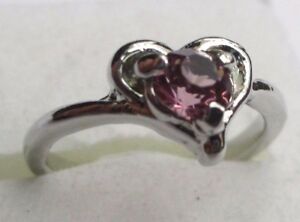 【送料無料】ジュエリー・アクセサリー レトロリングクリスタルアメジストサイズbague bijou retro couleur argent poli c?ur brillant cristal amethyste taille 52