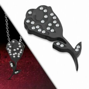 【送料無料】ジュエリー・アクセサリー バラステンレスボールペンダントpendentif en or avec bille in..