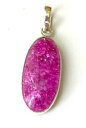 【送料無料】ジュエリー・アクセサリー ペンデンティフローズシルバーオーバルpendentif rose ovale argent 925 neuf 3,9cm(4)