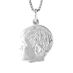 argent sterling garcons tete pendentif breloque, 18 italien boite chaineシルバースターリングボーイズヘッドペンダントブレロックインチイタリアンチェーンボックス※注意※NYからの配送になりますので2週間前後お時間をいただきます。人気の商品は在庫が無い場合がございます。ご了承くださいませ。サイズの種類の商品は購入時の備考欄にご希望のサイズをご記載ください。　携帯メールでの登録ですと楽天からのメールが届かない場合がございます。