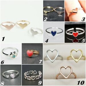 【送料無料】ジュエリー・アクセサリー ハートリングモチーフグリーンバーステルバーゴールドシルバーローズゴールドbague c?ur motif grosenverstelbar or argent or rose