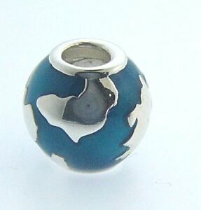 hokushinの【送料無料】ジュエリー・アクセサリー スターリングシルバースターリングアラウンドザワールドブレロックナイン20200755 chamilia argent sterling autour le monde breloque neuf｜アングル3