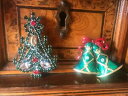 【送料無料】ジュエリー・アクセサリー クリスマスツリーベルブローチヴィンテージ christmas tree amp; bell brooch vintage one signed jj