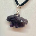 ジュエリー・アクセサリー ジャンプアメジストシルバーラビットマッシブペンダントsaut amethyste lapin argent massif pendentif 509255ams