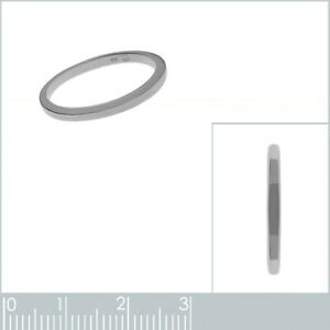 hokushinの【送料無料】ジュエリー・アクセサリー シルバーサイズnouvelle annoncebague jonc 2mm en argent 925 taille 58 disponible mixte｜アングル2