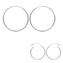 【送料無料】ジュエリー・アクセサリー クレオールズイヤリングインアージェントboucles doreilles creoles 40mm en argent 925 neuves