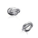 【送料無料】ジュエリー・アクセサリー リングスチールリングサイズ?bague mixte 3 anneaux en acier inoxydable taill...