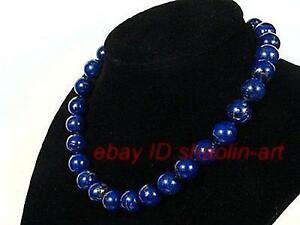 【送料無料】ジュエリー・アクセサリー ボーラピスラズリネックレス12mm beau lapis lazuli, collier, 45cm