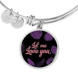 【送料無料】ジュエリー・アクセサリー レットモイラブユーサークルスチールブレスレットゴールドlet moi love you cercle bracelet acier inoxydable ou 18k or