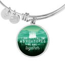 【送料無料】ジュエリー・アクセサリー スチールセットゴールドサークルi love tout le adventures we have ensemble acier inoxydable ou 18k or cercle ba