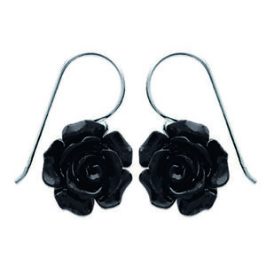 【送料無料】ジュエリー・アクセサリー プロモーションリリートレジャーズシルバーリングブラックローズブラックpromo 26, les tresors de lily [j4401] boucles argent rose noire noir ar(4)